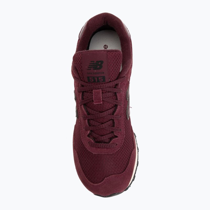 Scarpe da donna New Balance Classic 515's V3 mulled wine/mulled wine/angora 5