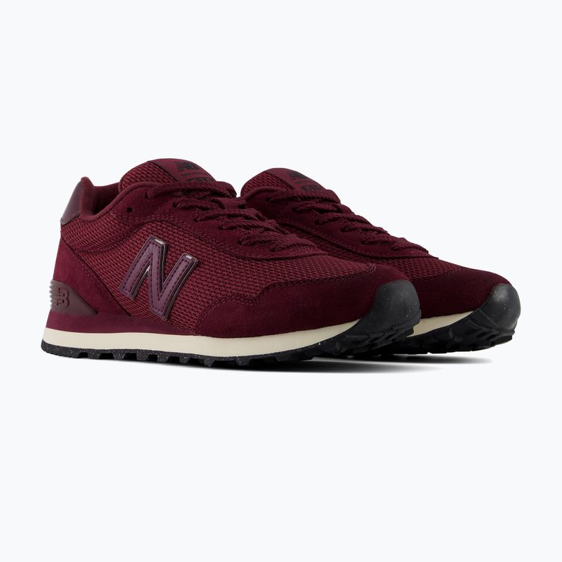 Scarpe da donna New Balance Classic 515's V3 mulled wine/mulled wine/angora 4
