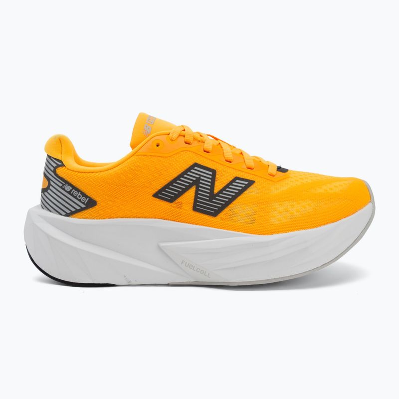 Scarpe da corsa donna New Balance FuelCell Rebel V5 satsuma orange/grey matter 2