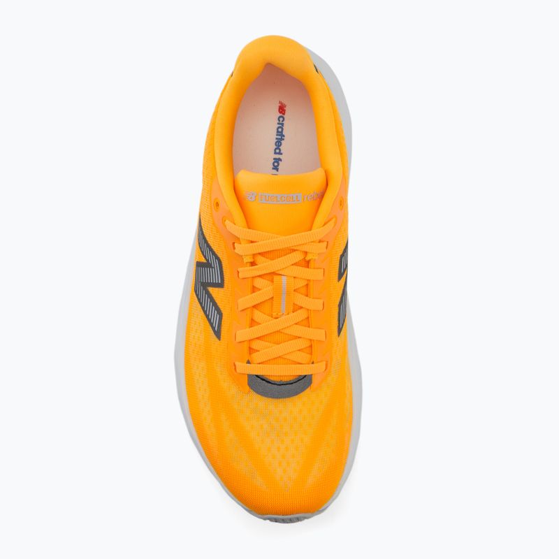 Scarpe da corsa uomo New Balance FuelCell Rebel V5 satsuma orange/grey matter 5