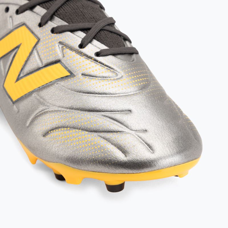 Scarpe da calcio bambino New Balance Tekela Team V5 FG harbor grey/black cement 7