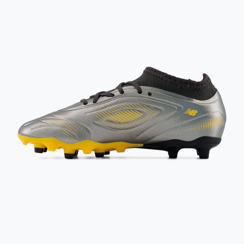 Scarpe da calcio bambino New Balance Tekela Team V5 FG harbor grey/black cement 3