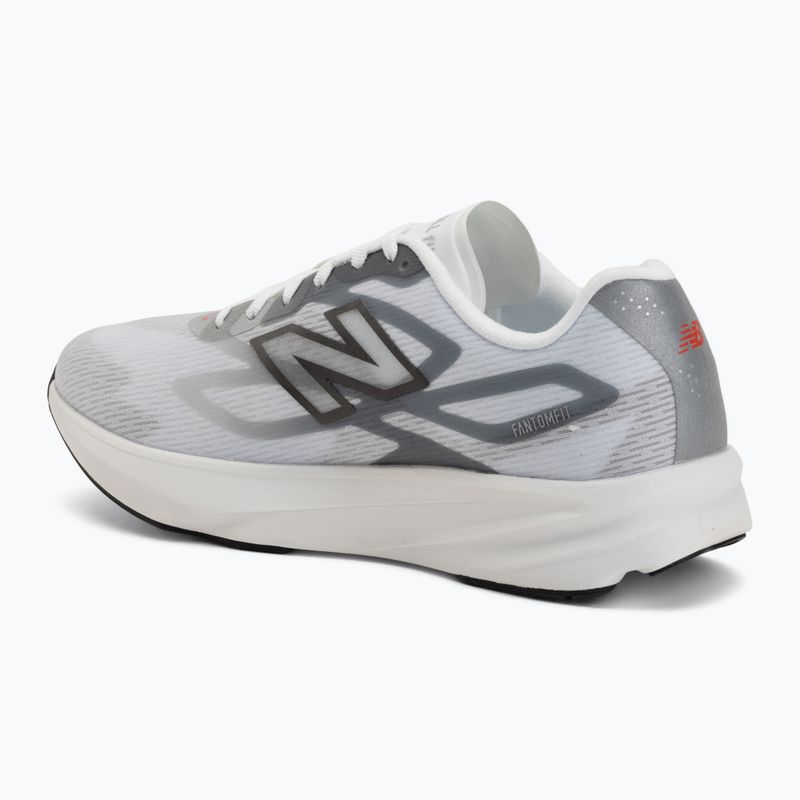 Scarpe da corsa uomo New Balance FuelCell Flite-R V1 white/slate grey/neo flame 3
