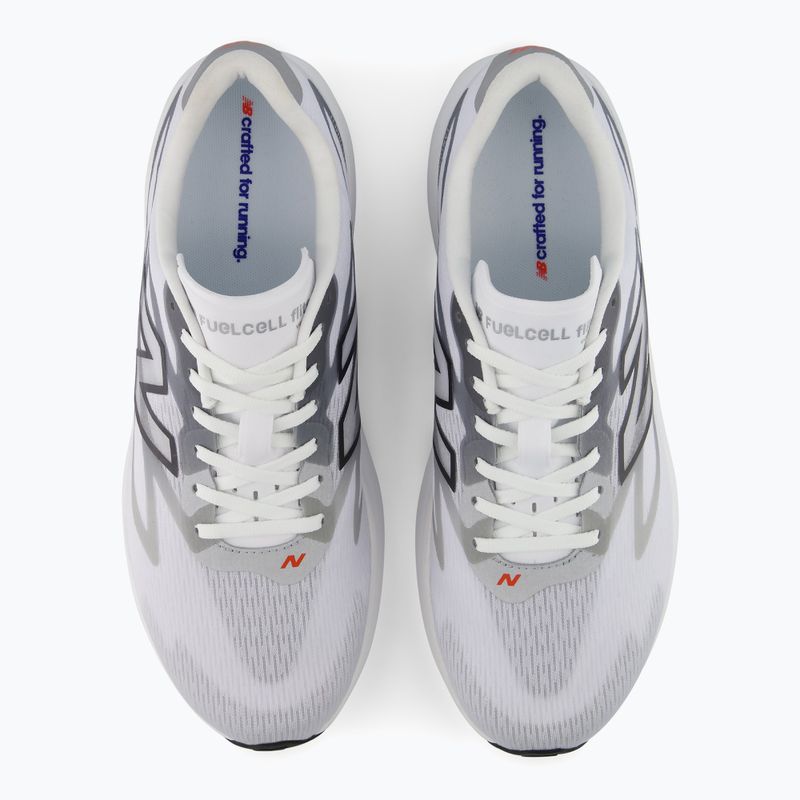 Scarpe da corsa uomo New Balance FuelCell Flite-R V1 white/slate grey/neo flame 7