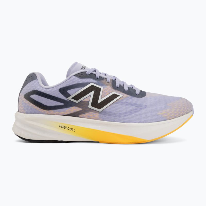 Scarpe da corsa uomo New Balance FuelCell Flite-R V1 smoked violet/satsuma orange/meteorite 2