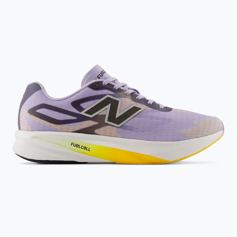 Scarpe da corsa uomo New Balance FuelCell Flite-R V1 smoked violet/satsuma orange/meteorite 2