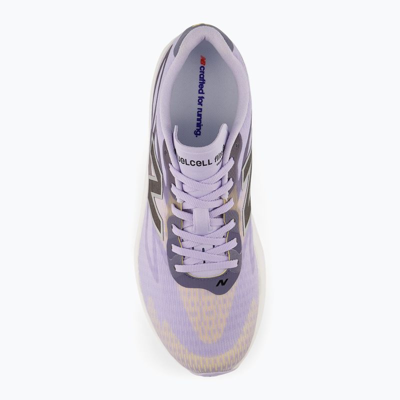 Scarpe da corsa uomo New Balance FuelCell Flite-R V1 smoked violet/satsuma orange/meteorite 5