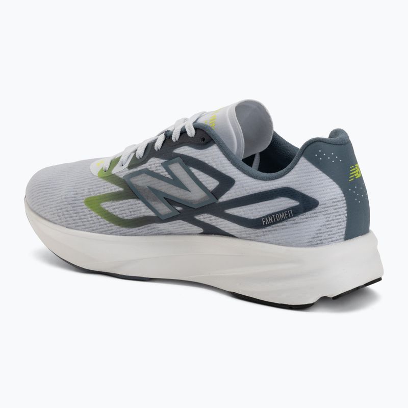 Scarpe da corsa uomo New Balance FuelCell Flite-R V1 fresh air/shadow blue/alkaline green 3