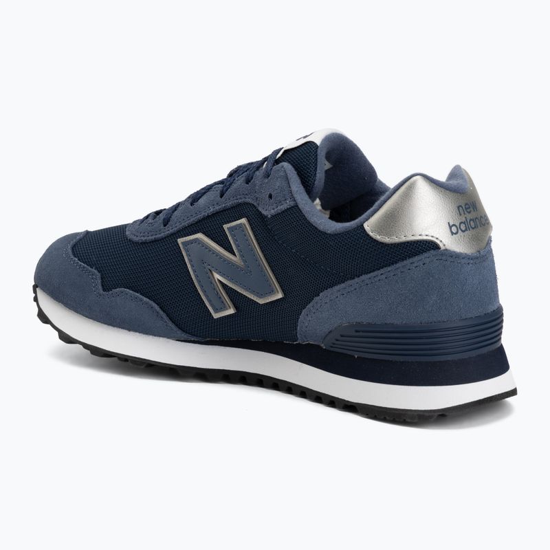 Scarpe da uomo New Balance Classic 515's V3 nb navy/vintage indigo/silver metallic 3