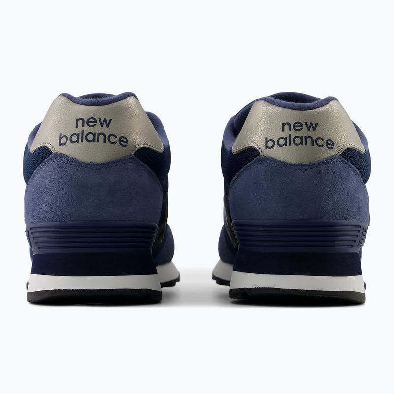 Scarpe da uomo New Balance Classic 515's V3 nb navy/vintage indigo/silver metallic 4
