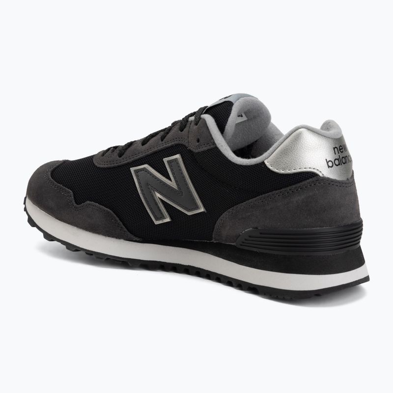 Scarpe da uomo New Balance Classic 515's V3 black/black cement/silver metallic 3