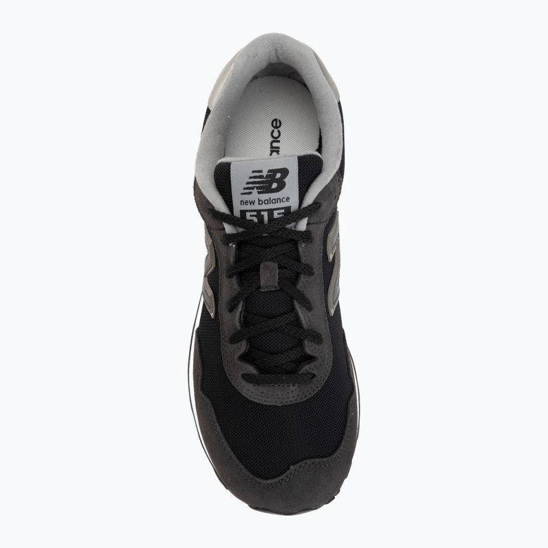 Scarpe da uomo New Balance Classic 515's V3 black/black cement/silver metallic 5