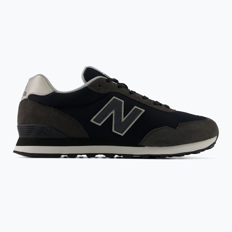 Scarpe da uomo New Balance Classic 515's V3 black/black cement/silver metallic 2