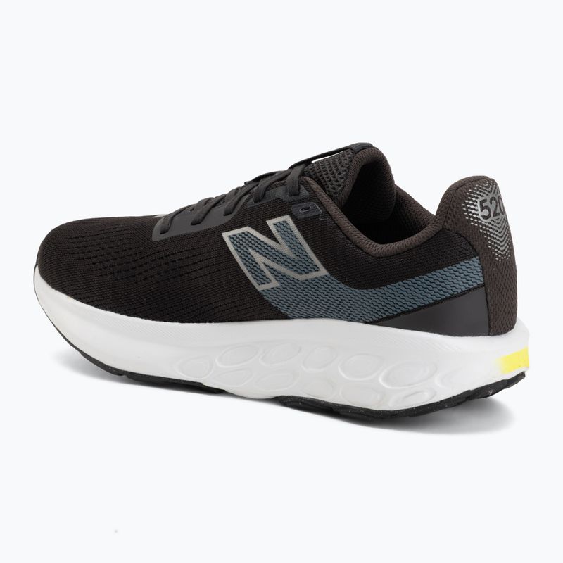 Scarpe da corsa uomo New Balance Fresh Foam 520's V9 black/shadow blue/dark silver metallic 3