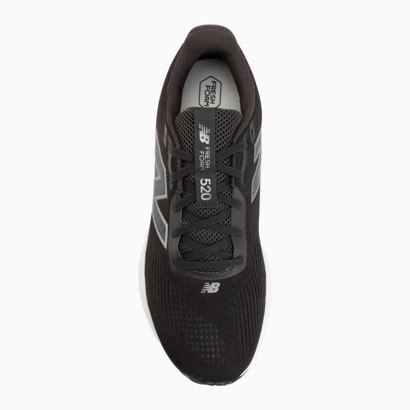 Scarpe da corsa uomo New Balance Fresh Foam 520's V9 black/shadow blue/dark silver metallic 5