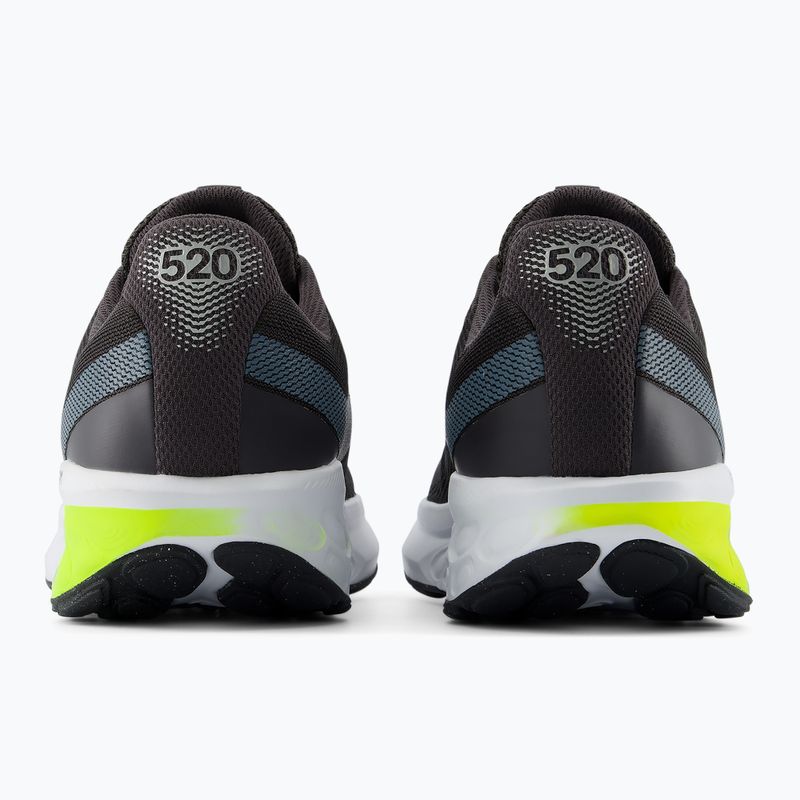 Scarpe da corsa uomo New Balance Fresh Foam 520's V9 black/shadow blue/dark silver metallic 5