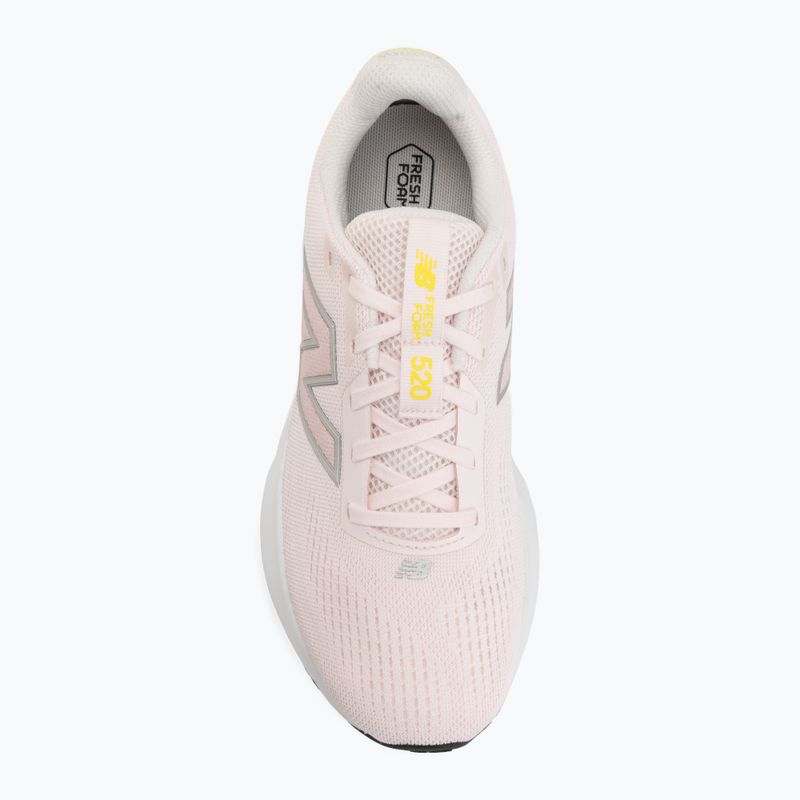 Scarpe da corsa donna New Balance Fresh Foam 520's V9 pink salt/pink granite/silver metallic 5
