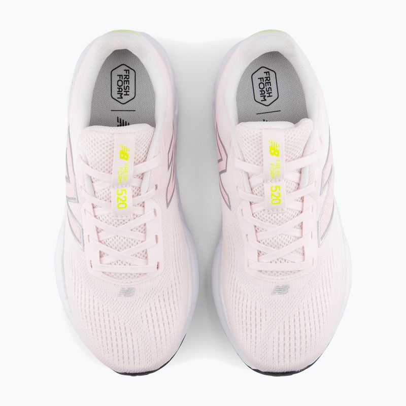 Scarpe da corsa donna New Balance Fresh Foam 520's V9 pink salt/pink granite/silver metallic 5