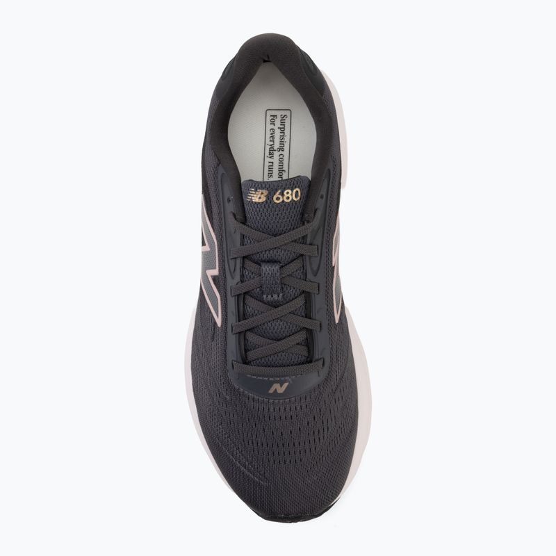 Scarpe da corsa donna New Balance Fresh Foam 680's V9 black cement/pink salt 5