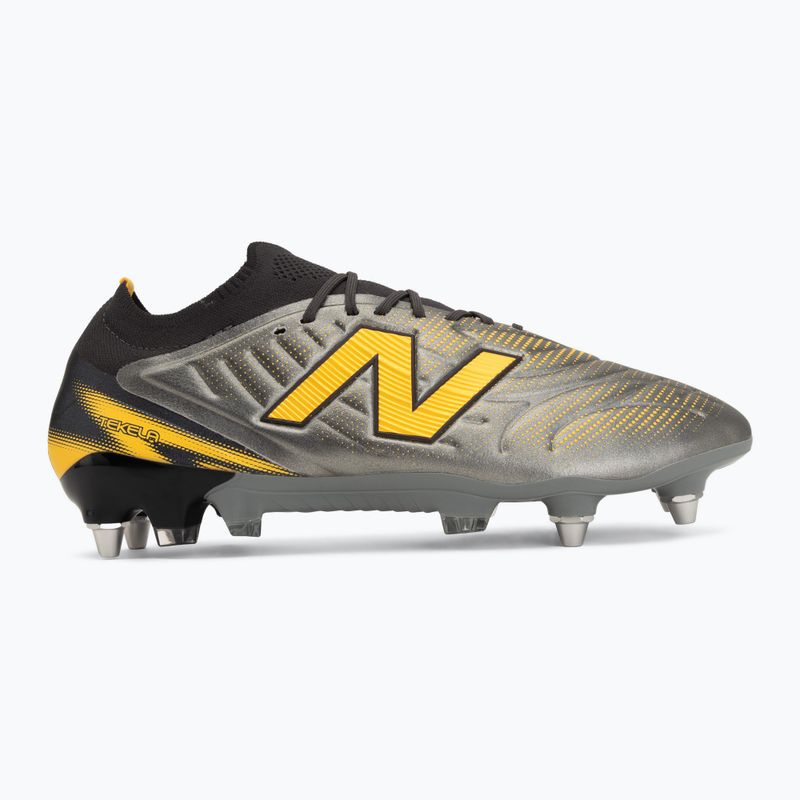 Scarpe da calcio New Balance Tekela Elite Low V5 SG harbor grey/black cement 2
