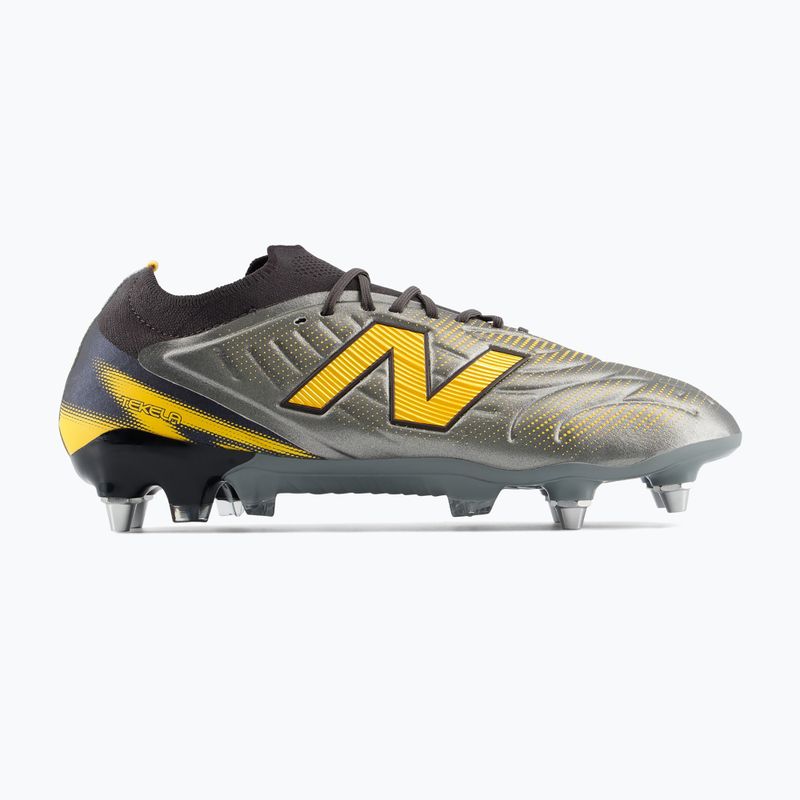 Scarpe da calcio New Balance Tekela Elite Low V5 SG harbor grey/black cement 2