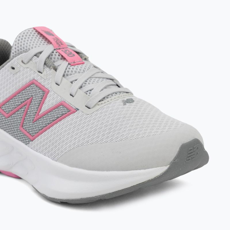 Scarpe da corsa per bambini New Balance 520's Lace V9 grey matter/signal pink 7