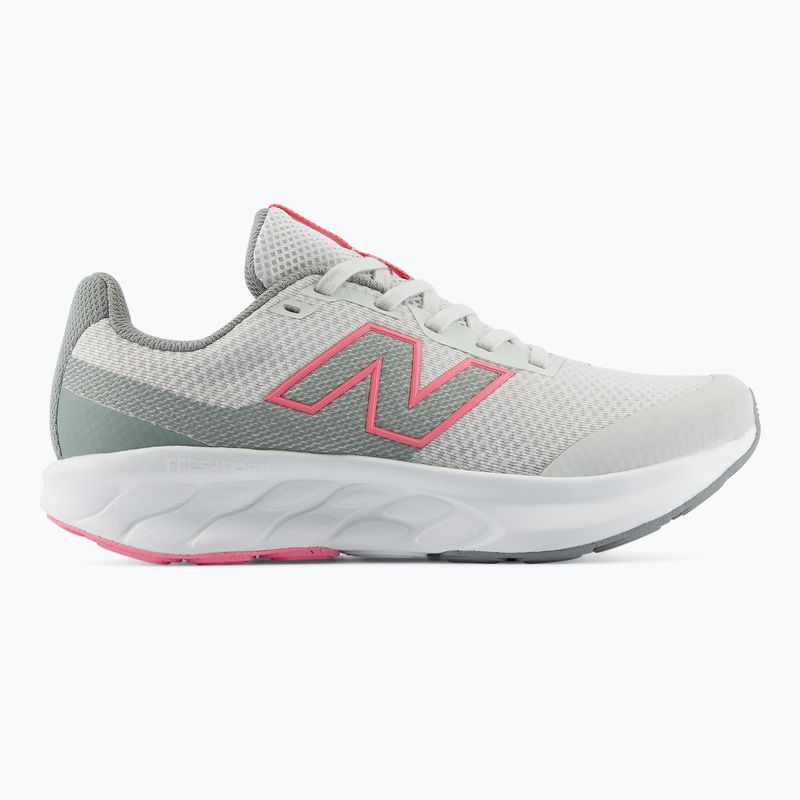 Scarpe da corsa per bambini New Balance 520's Lace V9 grey matter/signal pink 2