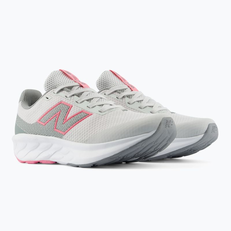 Scarpe da corsa per bambini New Balance 520's Lace V9 grey matter/signal pink 4