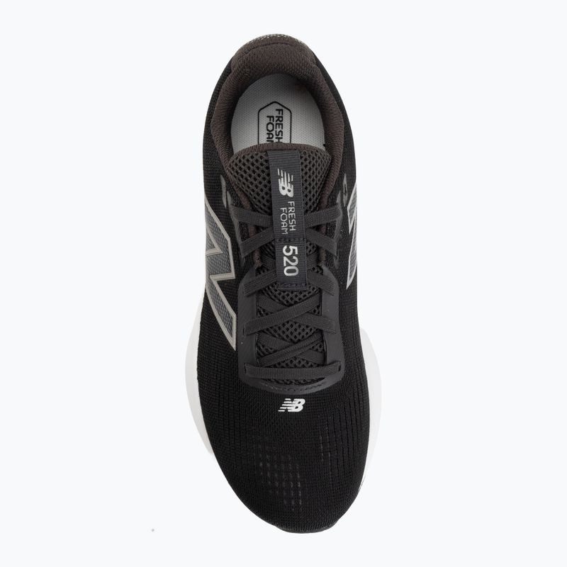 Scarpe da corsa donna New Balance Fresh Foam 520's V9 black cement/dark silver metallic/pink salt 5