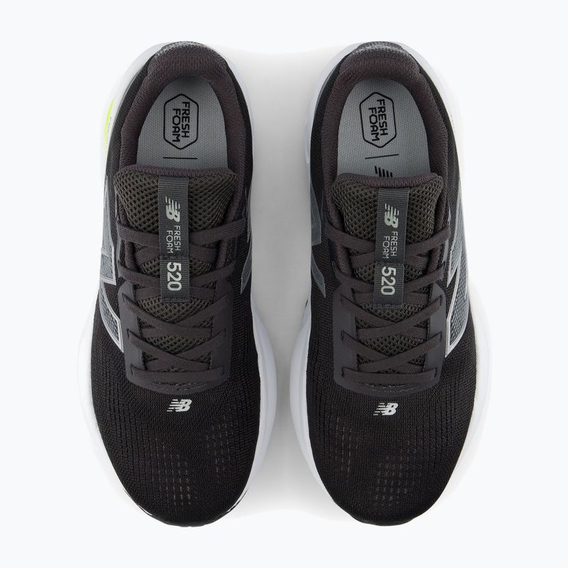 Scarpe da corsa donna New Balance Fresh Foam 520's V9 black cement/dark silver metallic/pink salt 5
