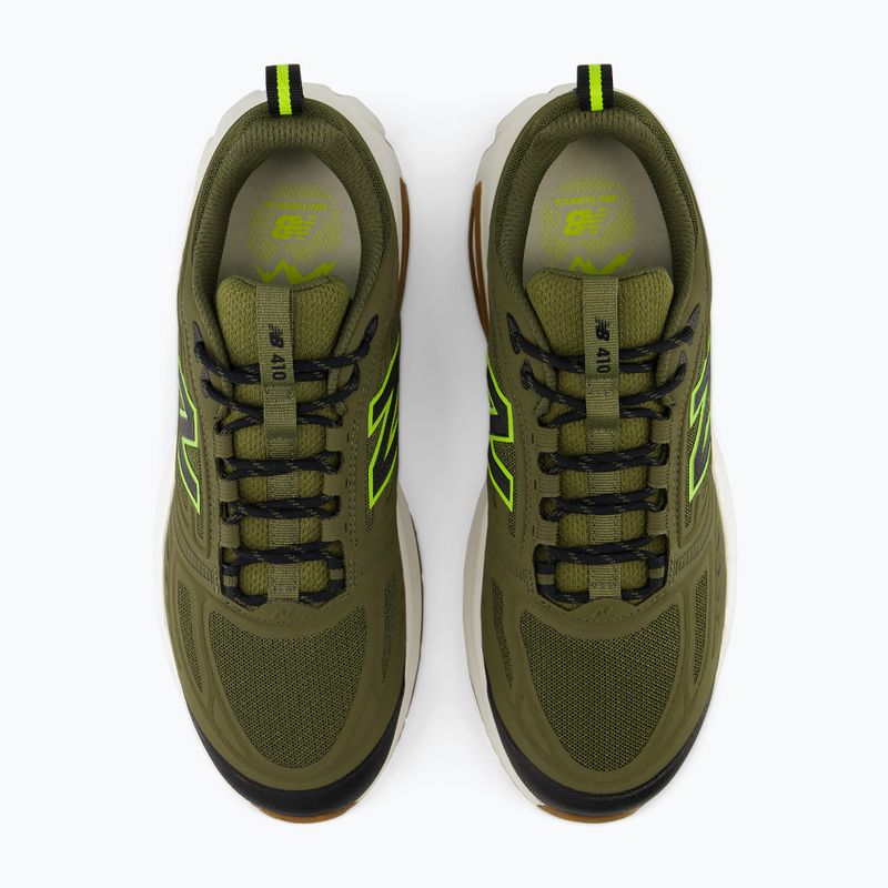 Scarpe da corsa uomo New Balance 410's V9 wakame/black/alkaline green 4