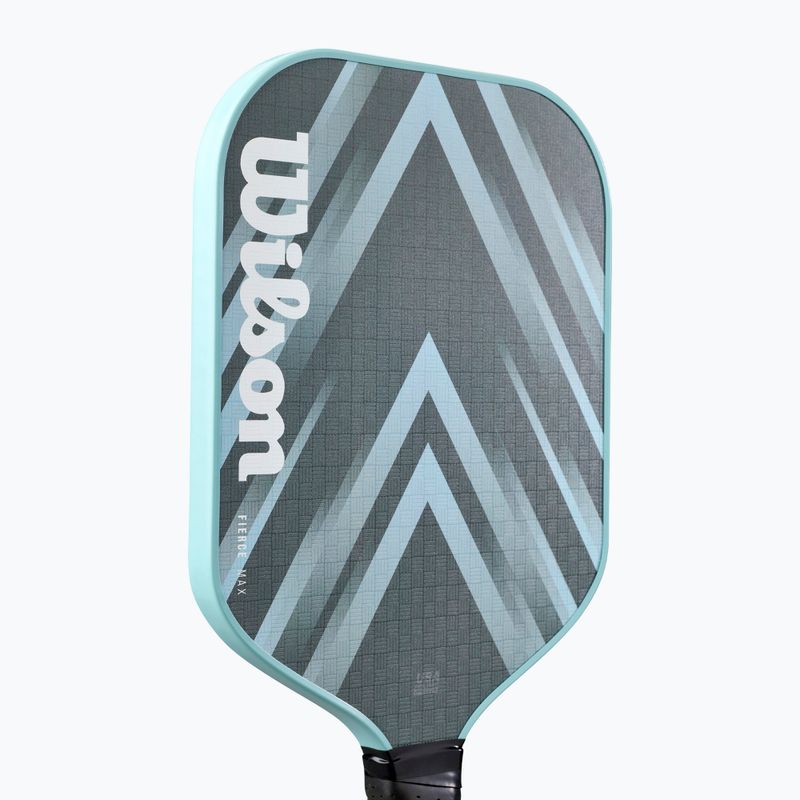 Pala da pickleball Wilson Fierce Max V2 black/white 12