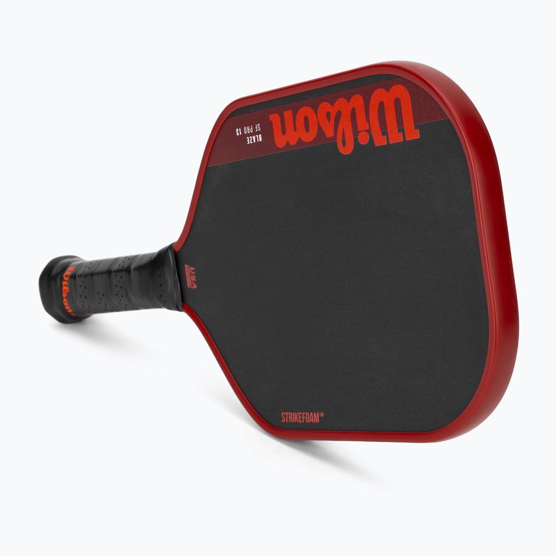 Racchetta da pickleball Wilson Blaze SF Pro 13 black/red 2