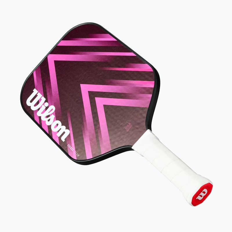 Racchetta da pickleball Wilson Fierce Team V2 blue/white 5