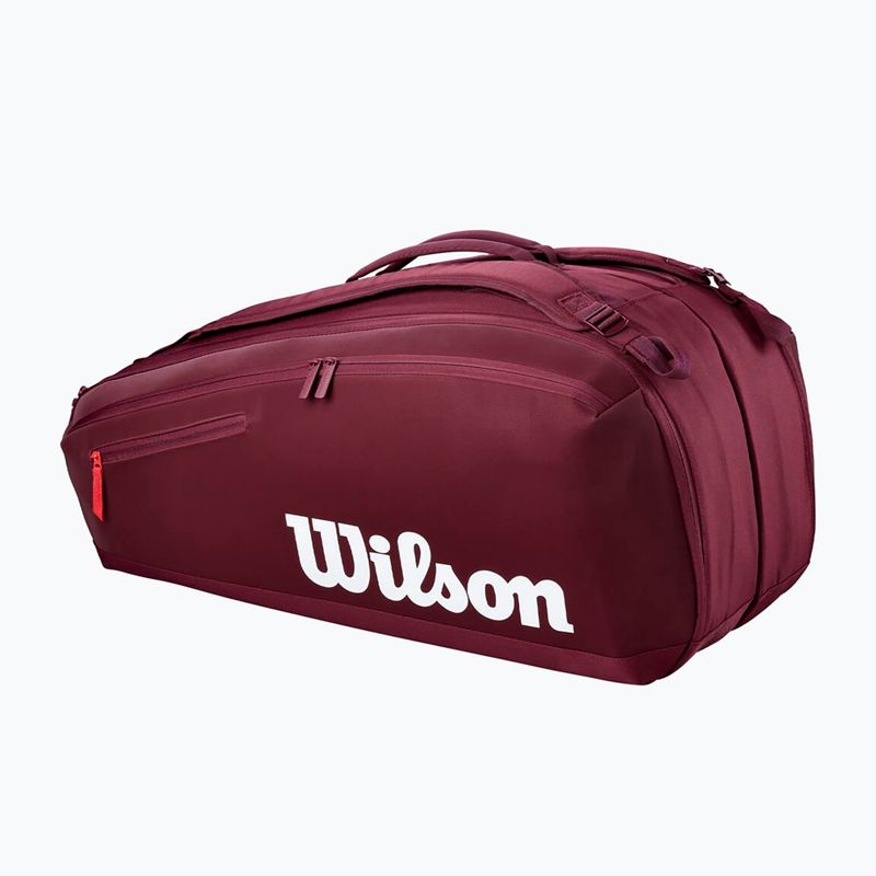 Borsa da tennis Wilson Defyer Racket Bag 9Pk V1 red 2