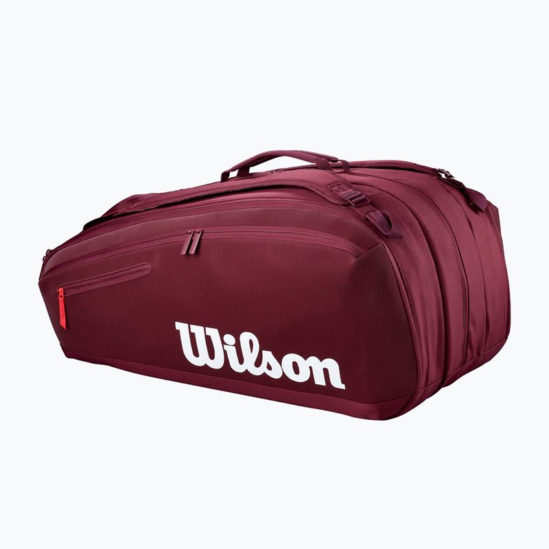 Borsa da tennis Wilson Defyer Racket Bag 15Pk V1 red 2