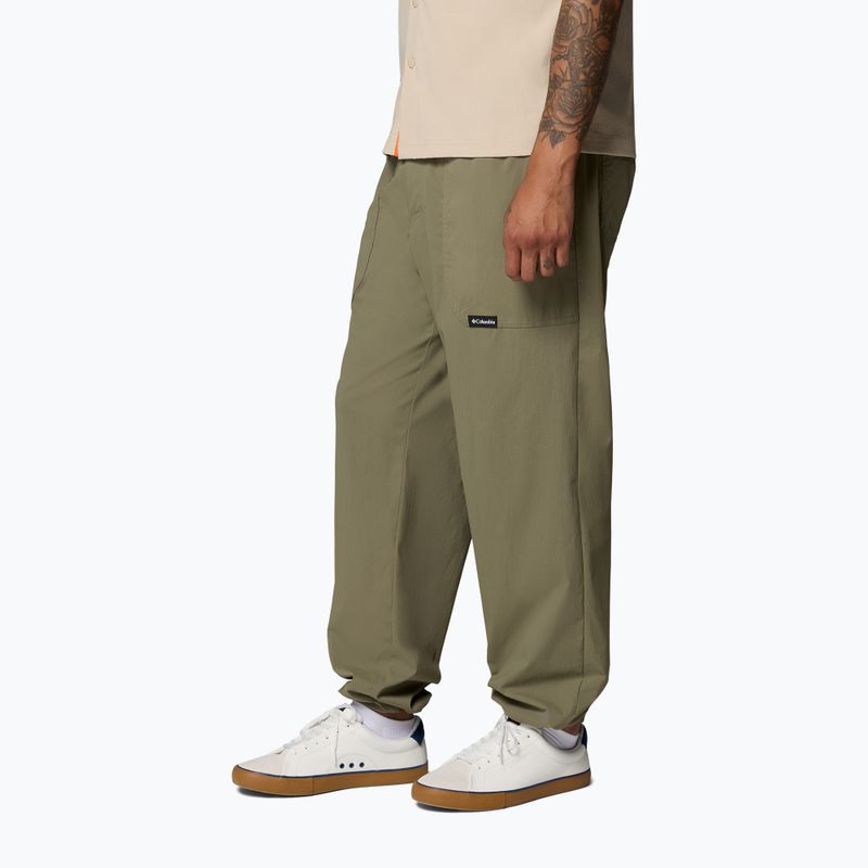 Pantaloni da trekking da uomo Columbia Landroamer Scout stone green 4
