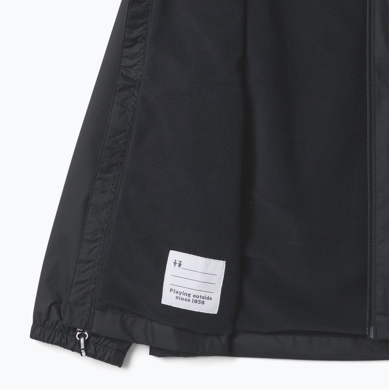 Giacca impermeabile per bambini Columbia Rainy Trails III Fleece Lined black 3
