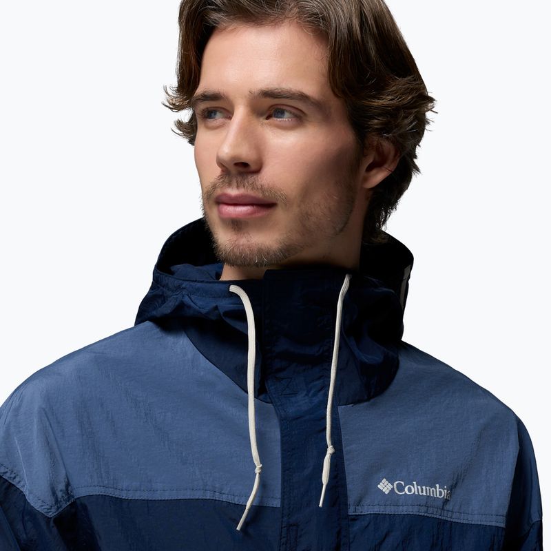 Giacca softshell da uomo Columbia Challenger II Windbreaker collegiate navy/dark mountain 6