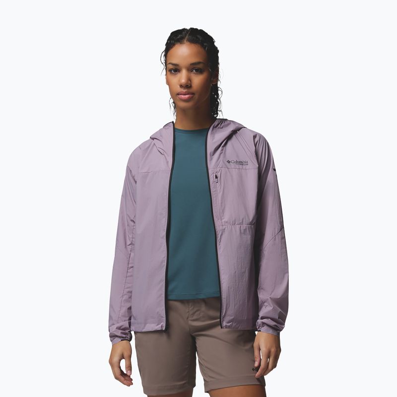 Giacca antivento da donna Columbia Khyex Pro Wind shale purple 5