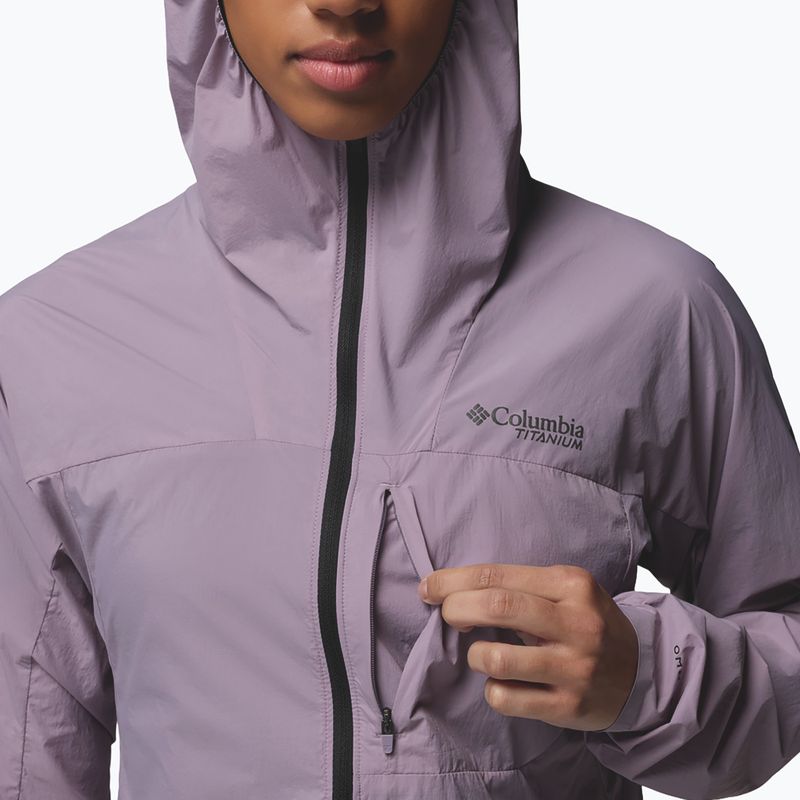 Giacca antivento da donna Columbia Khyex Pro Wind shale purple 10