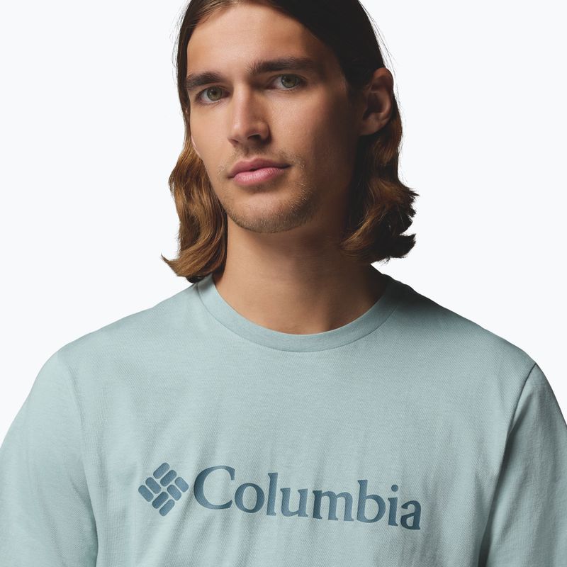 Maglietta da uomo Columbia CSC Basic Logo Tee crushed blue/gem columbia 5