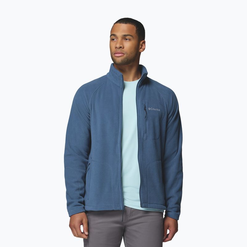 Felpa in pile da uomo Columbia Fast Trek II dark mountain 4