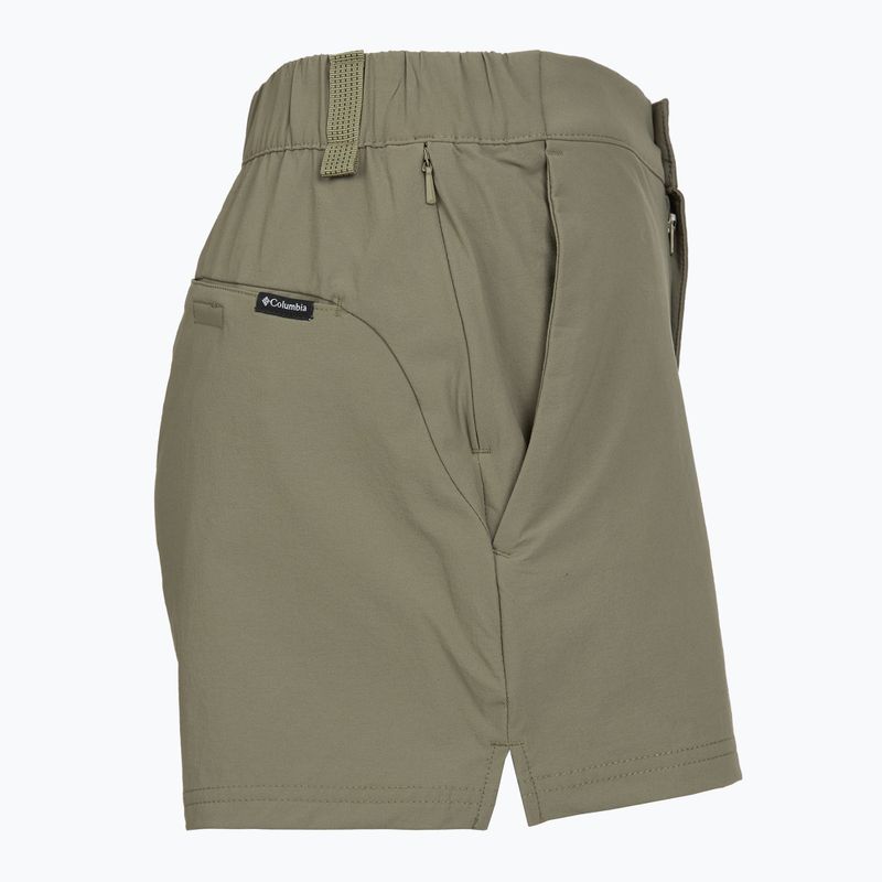 Pantaloncini da trekking da donna Columbia Shale Ridge stone green 10