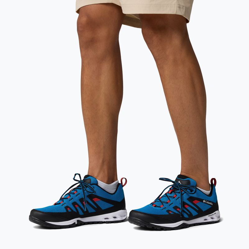 Scarpe da trekking da uomo Columbia Vapor Vent compass blue/super sonic 10