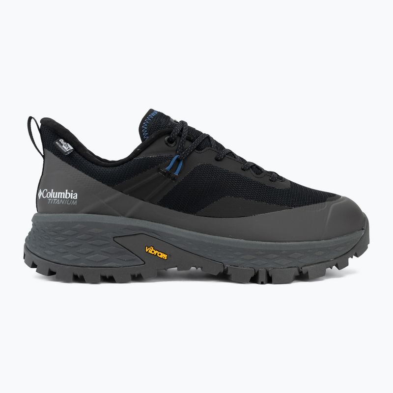 Scarpe da trekking da uomo Columbia Tellurix Titanum Outdry black/mountain blue 2
