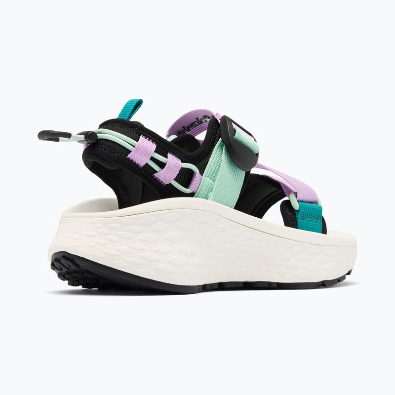 Sandali da donna Columbia Konos Elevate Strap black/sea ice 5