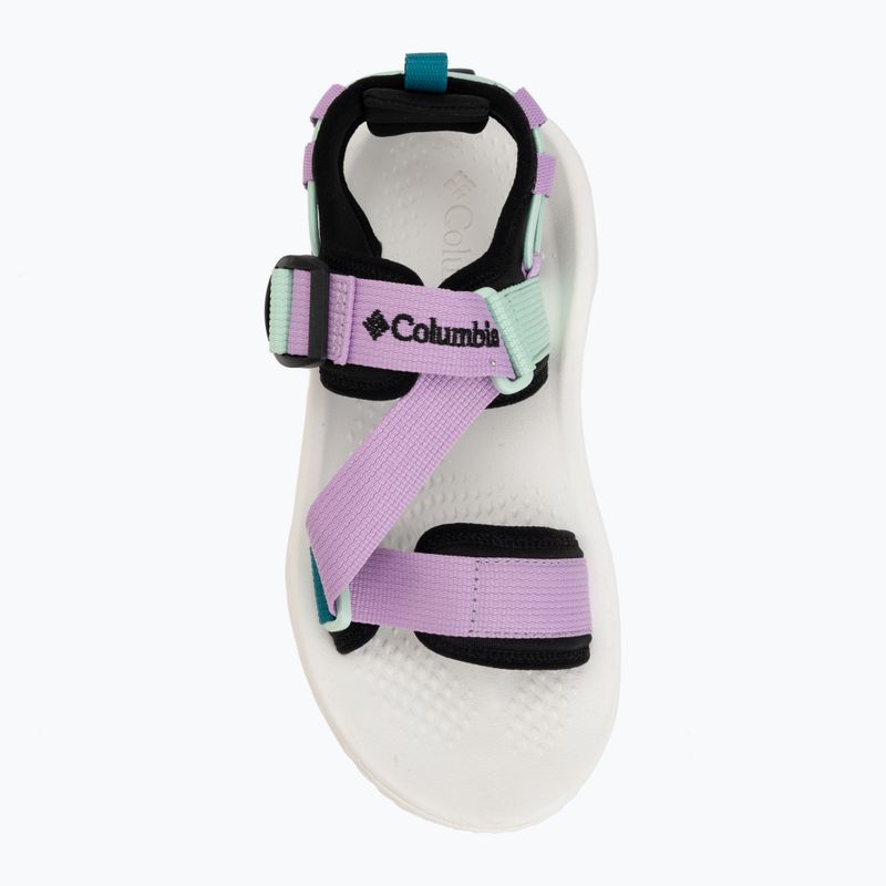 Sandali da donna Columbia Konos Elevate Strap black/sea ice 5