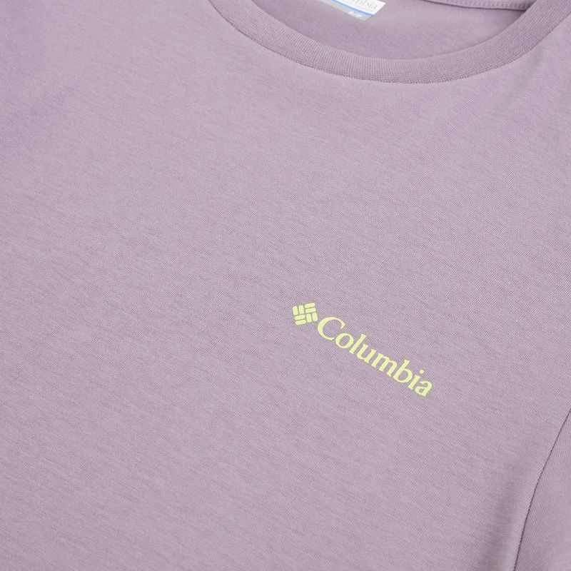 Maglietta da uomo Columbia CSC Basic Logo Back Tee shale purple/linework c badge 3
