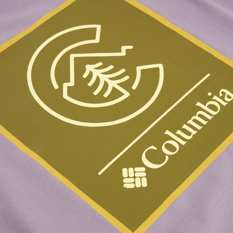 Maglietta da uomo Columbia CSC Basic Logo Back Tee shale purple/linework c badge 4